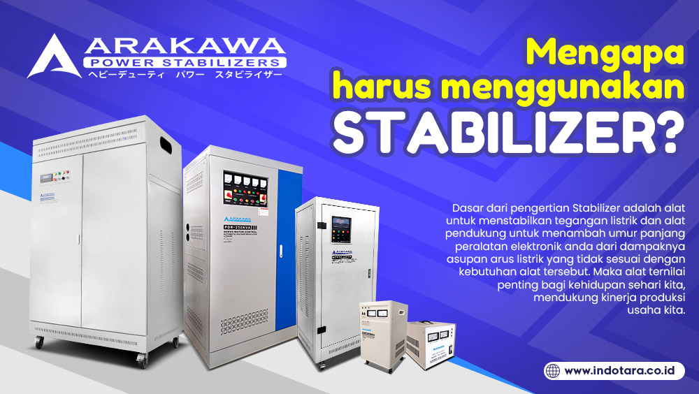 Mengapa Harus Menggunakan Stabilizer?